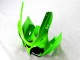 Verde Negro Blanco Kits ABS Carenado Motocicleta Kawasaki ZX6R 00-02 Verde Negro Blanco Kits ABS Carenado Motocicleta Kawasaki ZX6R 00-02