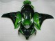 Verde Negro Carenado Moto Honda CBR 1000 RR 08-11 Verde Negro Carenado Moto Honda CBR 1000 RR 08-11