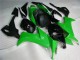 Verde Negro Carenado Moto Kawasaki ZX10R 08-10 Verde Negro Carenado Moto Kawasaki ZX10R 08-10