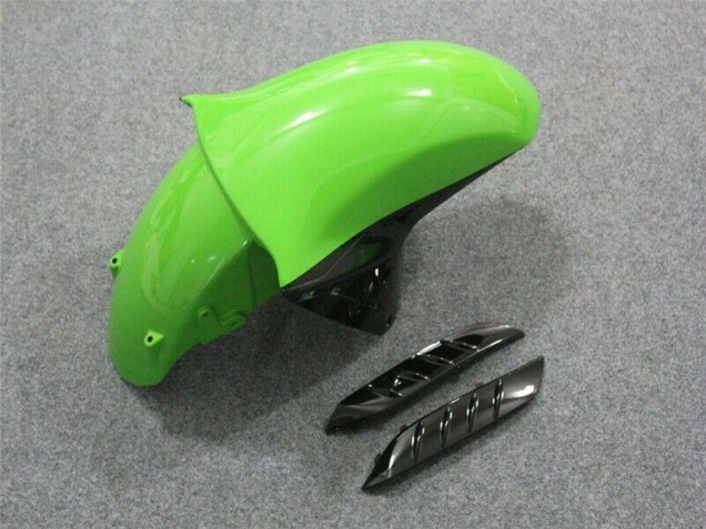 Verde Negro Carenado Moto Kawasaki ZX14R ZZR 1400 06-11 Verde Negro Carenado Moto Kawasaki ZX14R ZZR 1400 06-11
