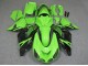 Verde Negro Carenado Moto Kawasaki ZX14R ZZR 1400 06-11 Verde Negro Carenado Moto Kawasaki ZX14R ZZR 1400 06-11