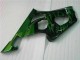 Verde Negro Carenado Moto Suzuki GSXR 1000 K3 03-04 Verde Negro Carenado Moto Suzuki GSXR 1000 K3 03-04