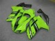 Verde Negro Carenado & Plástico Moto Kawasaki ZX6R 07-08 Verde Negro Carenado & Plástico Moto Kawasaki ZX6R 07-08