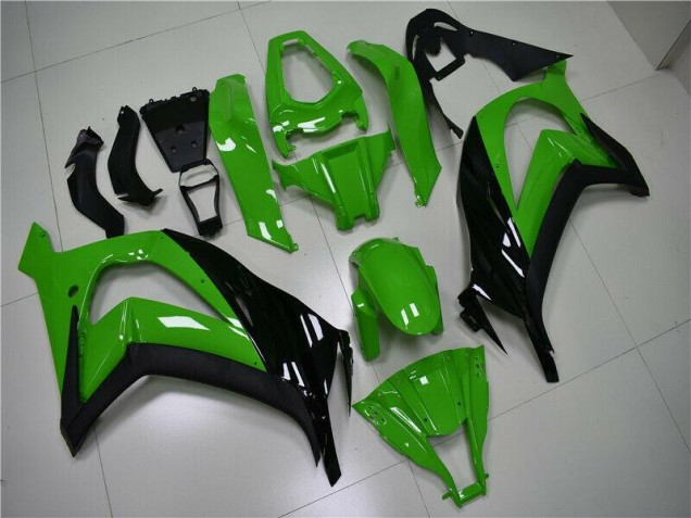 Verde Negro Carrocería Motocicletas Kawasaki ZX10R 11-15 Verde Negro Carrocería Motocicletas Kawasaki ZX10R 11-15
