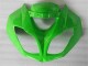Verde Negro Carrocería Motocicletas Kawasaki ZX6R 09-12 Verde Negro Carrocería Motocicletas Kawasaki ZX6R 09-12