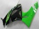 Verde Negro Carrocería Motocicletas Kawasaki ZX6R 09-12 Verde Negro Carrocería Motocicletas Kawasaki ZX6R 09-12