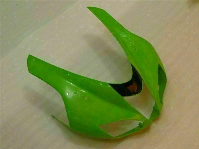 Verde Negro Dunlop Carenado Moto Kawasaki ZX6R 07-08
