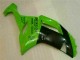 Verde Negro Dunlop Carenado Moto Kawasaki ZX6R 07-08