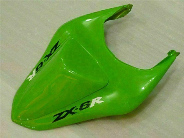 Verde Negro Dunlop Carenado Moto Kawasaki ZX6R 07-08