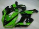 Verde Negro Inyección Kit Carenado Moto Kawasaki ZX6R 05-06 Verde Negro Inyección Kit Carenado Moto Kawasaki ZX6R 05-06
