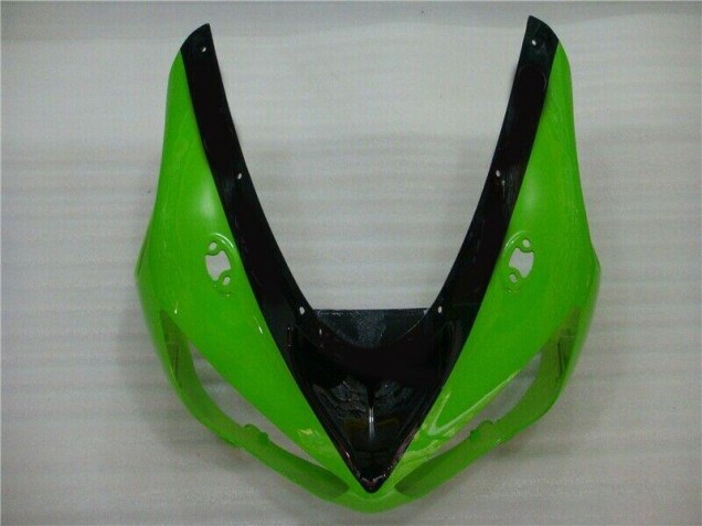 Verde Negro Inyección Kit Carenado Moto Kawasaki ZX6R 05-06 Verde Negro Inyección Kit Carenado Moto Kawasaki ZX6R 05-06