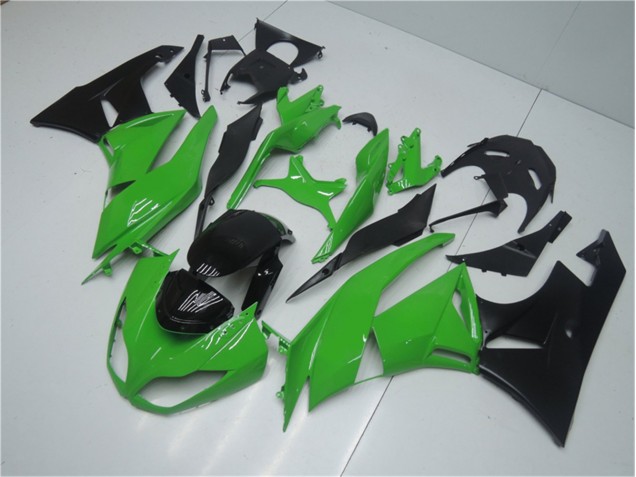 Verde Negro Kit Carenado ABS Completo Kawasaki ZX6R 09-12
