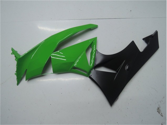 Verde Negro Kit Carenado ABS Completo Kawasaki ZX6R 09-12