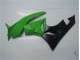 Verde Negro Kit Carenado ABS Completo Kawasaki ZX6R 09-12