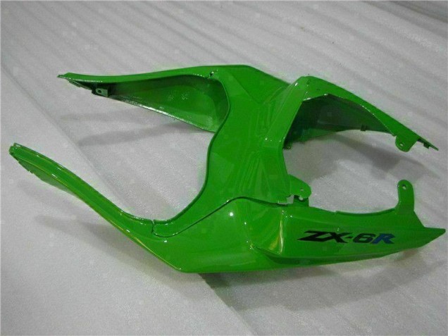 Verde Negro LeoVince Carenado Moto Kawasaki ZX6R 09-12 Verde Negro LeoVince Carenado Moto Kawasaki ZX6R 09-12
