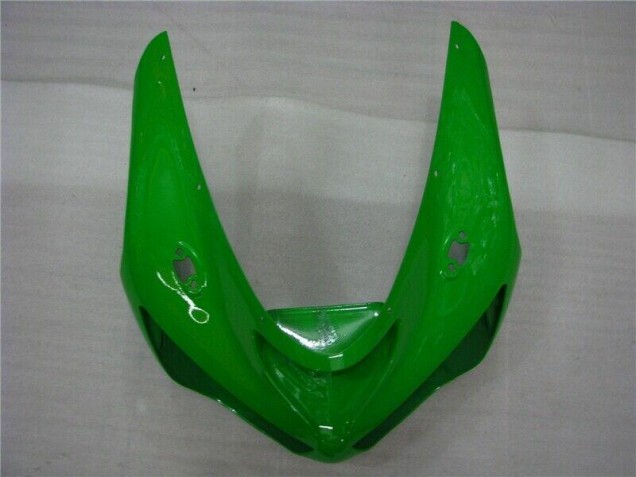 Verde Negro Mate Carenado Moto Kawasaki ZX6R 05-06 Verde Negro Mate Carenado Moto Kawasaki ZX6R 05-06