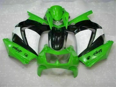 Verde Negro Ninja ABS Moto Plástico Kawasaki EX250 08-12