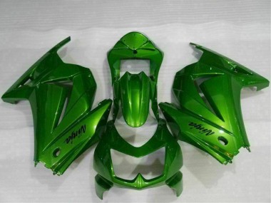 Verde Ninja Kit Carenado Moto Kawasaki EX250 08-12
