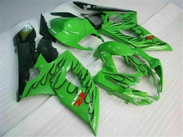 Verde Plástico Moto Suzuki GSXR 1000 K5 05-06 Verde Plástico Moto Suzuki GSXR 1000 K5 05-06
