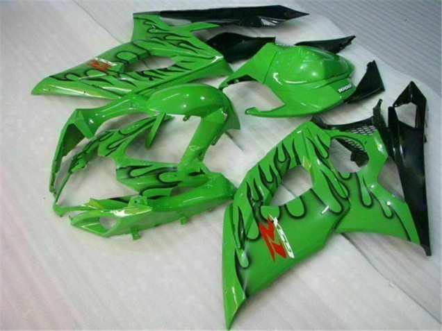 Verde Plástico Moto Suzuki GSXR 1000 K5 05-06 Verde Plástico Moto Suzuki GSXR 1000 K5 05-06