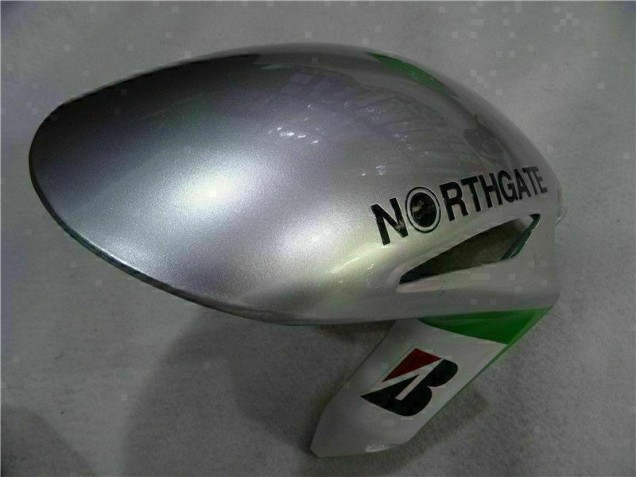 Verde Plata Carenado Moto Honda CBR 1000 RR 08-11 Verde Plata Carenado Moto Honda CBR 1000 RR 08-11